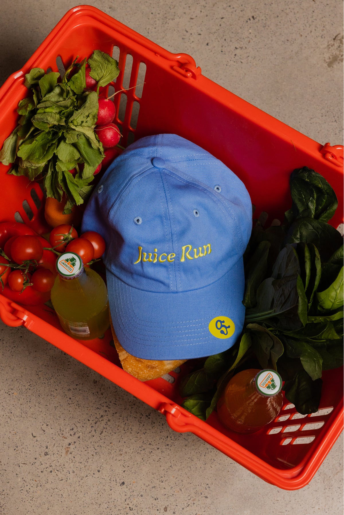 Juice Run Cap in Grove Blue